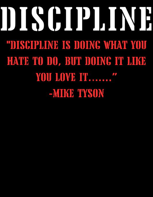 "DISCIPLINE"